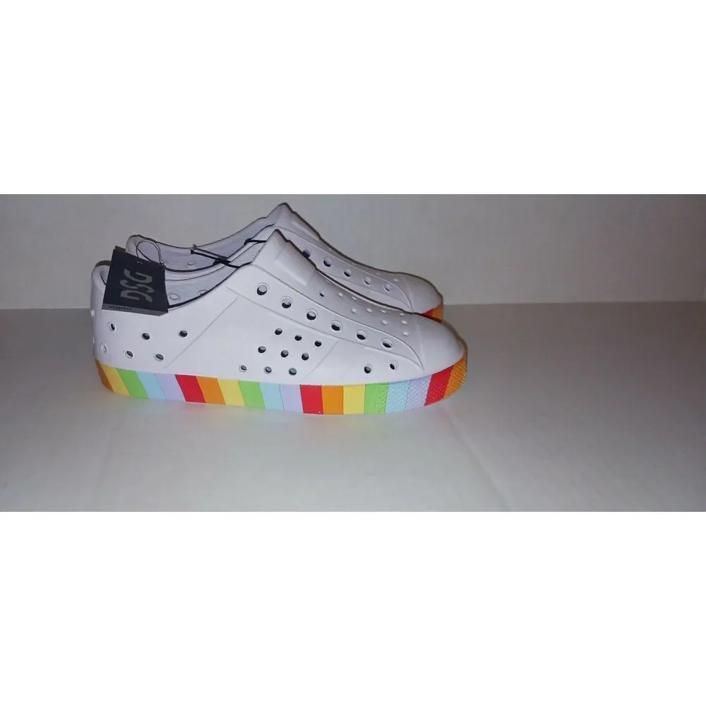 New DSG EVA Slip-On Water Shoes Beach Waterproof Girls‎ Size Youth 1